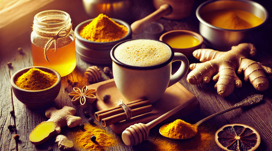 Goldene Milch